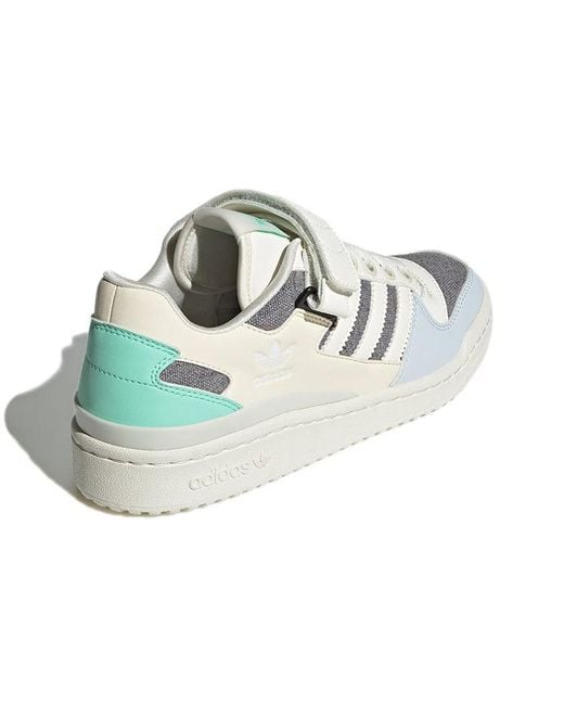 Adidas White Originals Forum Low Sneakers