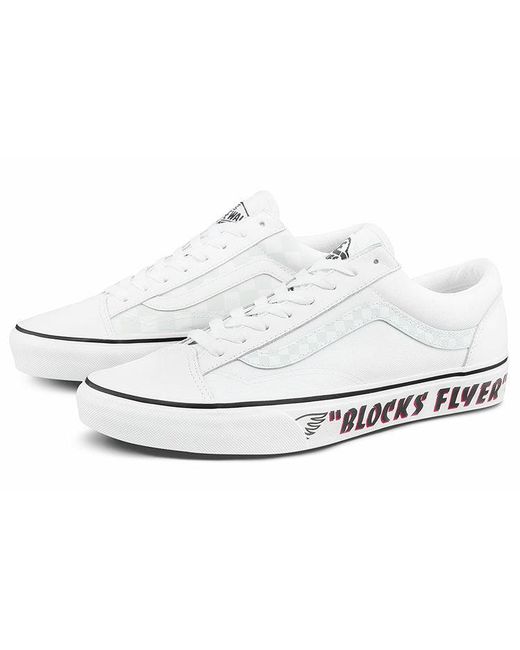 Vans White Se Bikes X Style 36 'Blocks Flyer for men
