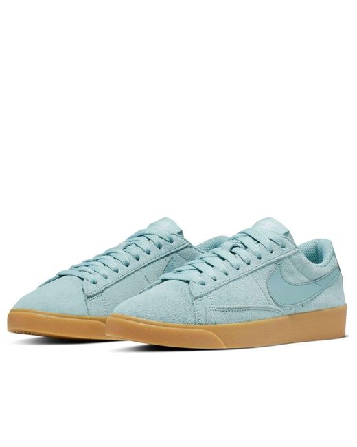 Nike Blue (Wmns) Blazer Low Sd 'S