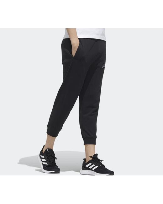 Adidas Black Neo C+ 7/8 Tp Sports Pants/Trousers/Joggers for men
