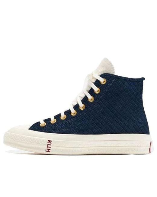 Converse Blue Kith X Bergdorf Goodman X Chuck 70 High 'Total Eclipse' for men