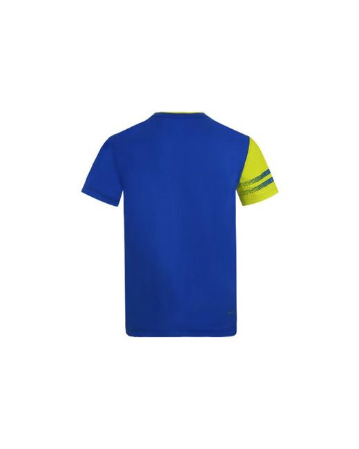 Li-ning Blue Badminton Series Quick Dry Training Tournament T-Shirt 'Crystal' for men