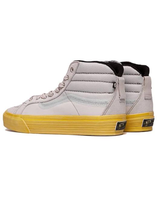 Vans Gray Sk8-Hi Notchback Split Vr3 Lx 'Light' for men