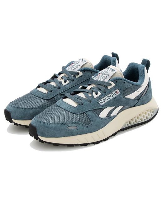 Reebok Blue Classic Leather Hexalite 'Hooblu Chalk'