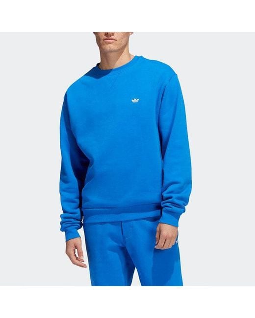 Adidas Blue Heavyweight Shmoofoil Crewneck Sweatshirt Bird' for men