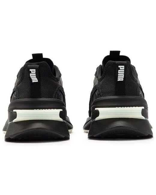 PUMA Black Pwrframe Op-1 Lth for men