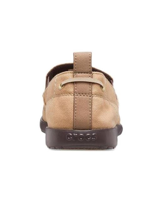 CROCSTM Natural Walu Syn Slate 'Khaki Espresso' for men