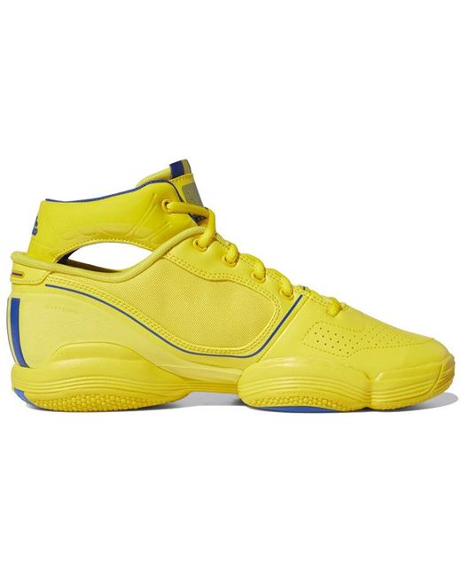 Adidas Yellow D Rose 1 Retro for men