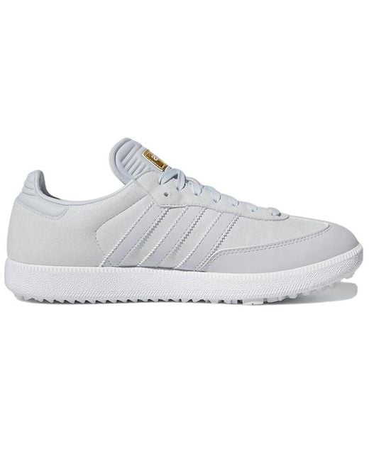 Adidas White Samba Spikeless Golf Se 'Halo' for men