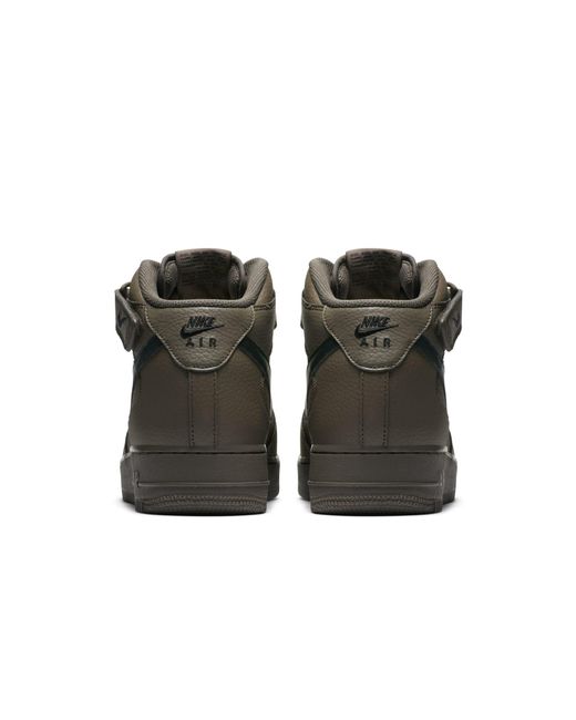 Nike Brown Air Force 1 Mid 'Ridgerock' for men