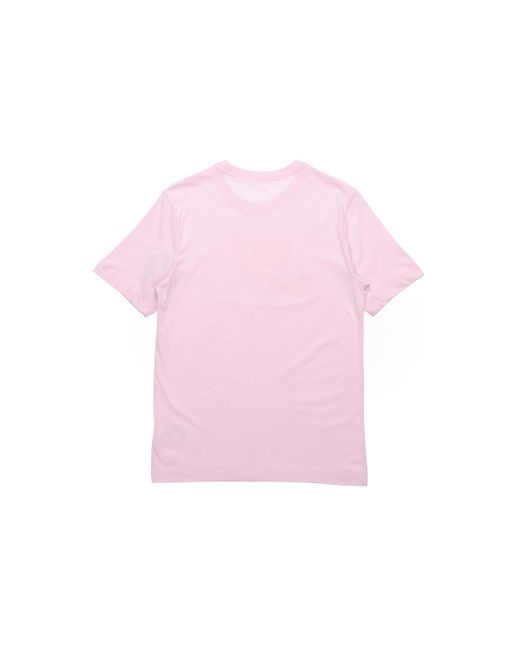 Nike Sportswear Classic Logo Printing Round Neck Short Sleeve Pinkred for men