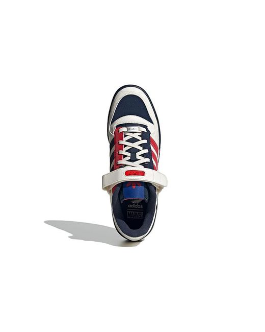 Adidas Blue Forum Low X Spider Shoes for men