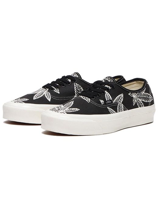 Vans Black Og Authentic Lx 'Sweet Leaf for men