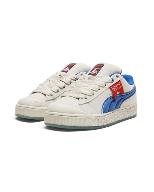 PUMA Blue X Ghostbusters Suede Xl 'Stay Puft' for men