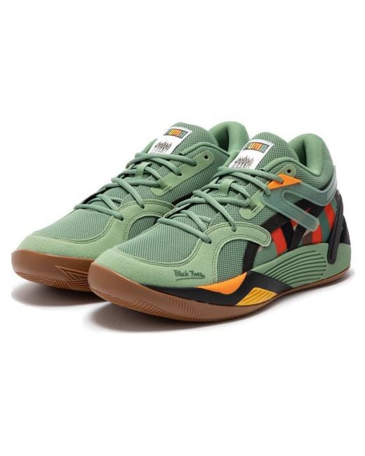 PUMA Green Trc Blaze Court X Fives 'Dusty Forest' for men