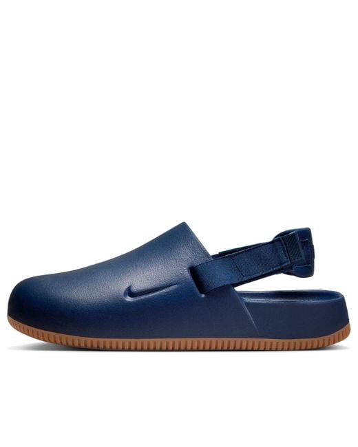 Nike Blue Calm Mule Gum' for men
