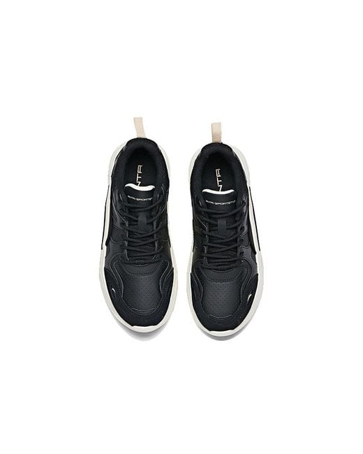 Anta Black (Wmns) Life Series Sneakers Dad Shoes'