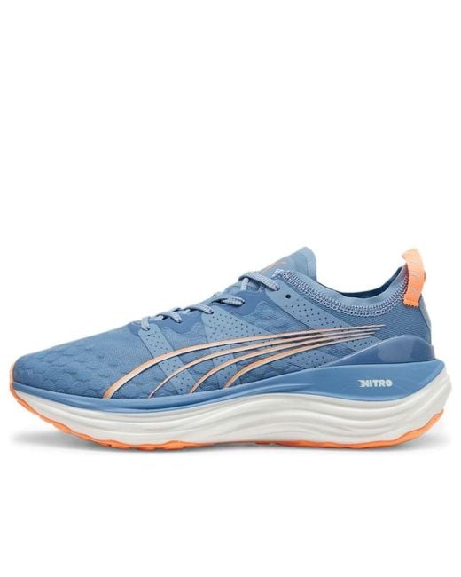 PUMA Blue Foreverrun Nitro 'Zen Neon Citrus' for men