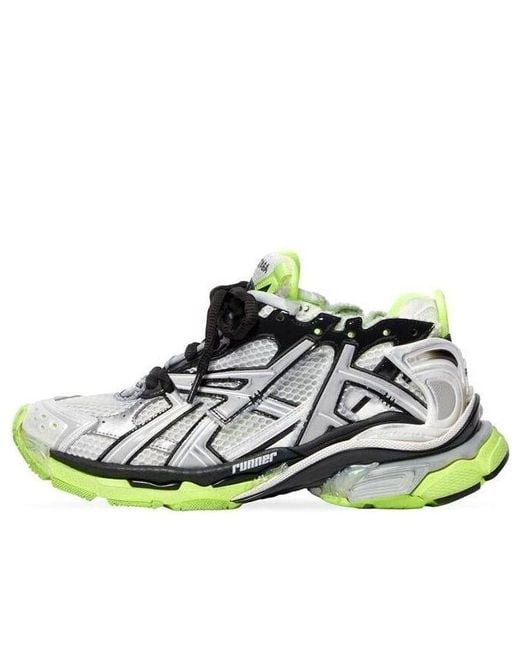 Balenciaga Green Runner Sneaker for men