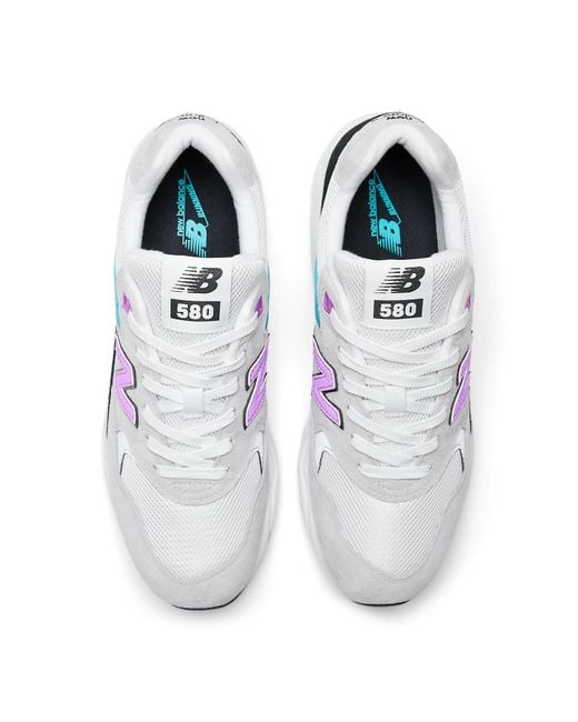New Balance Blue 580 'Raincloud Cosmic Rose' for men