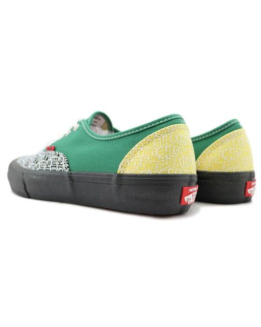 Vans Green Fucking Awesome X Authentic C Pro for men