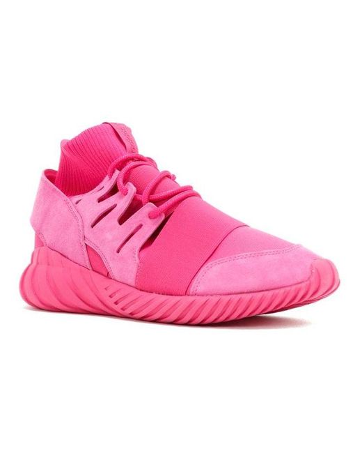 Adidas Pink Tubular Doom 'Tonal' for men