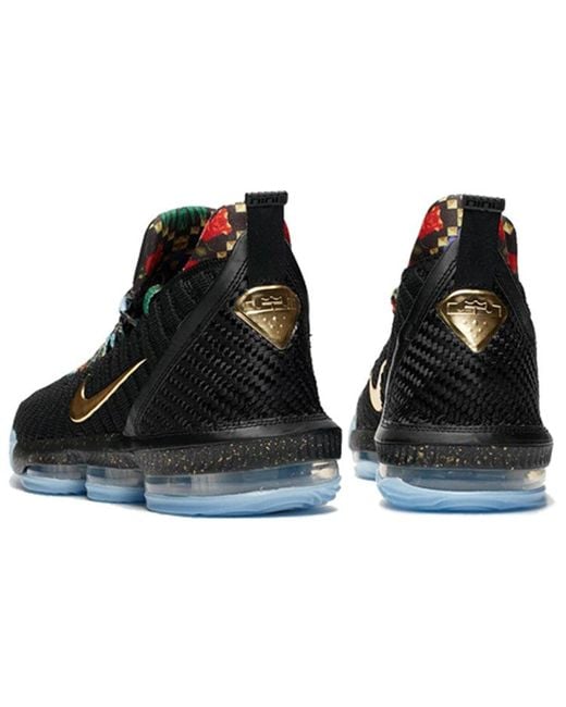 Nike Black Lebron Xvi Kc "watch The Throne" Shoes for men
