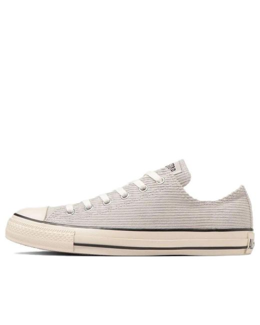Converse White All Star Corduroy Ox for men
