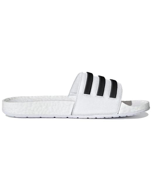 Adidas White Adilette Boost Adilette Boost for men