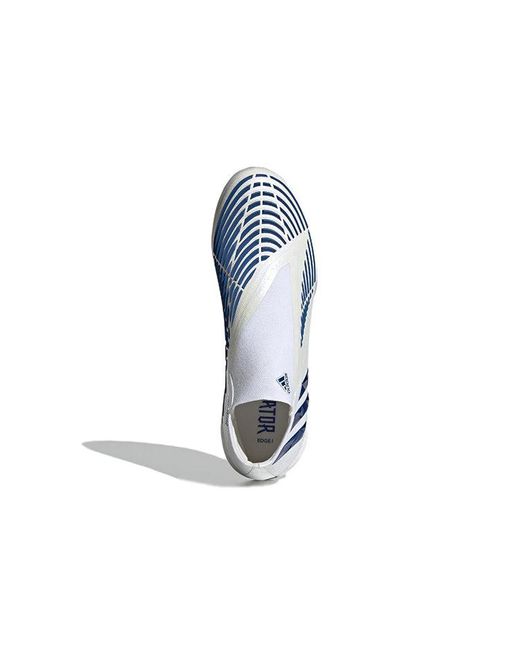 Adidas Blue Predator Edge.1 Tf Hi-Res' for men