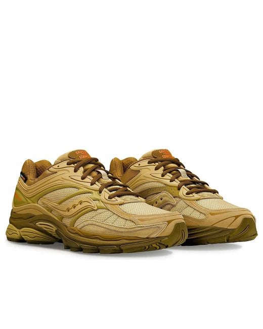 Saucony Brown Progrid Omni 9 Armor 'Starcow Desert' for men