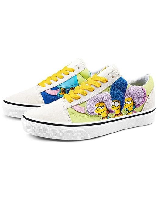 Vans Blue The Simpsons X Old Skool 'The Bouviers' for men