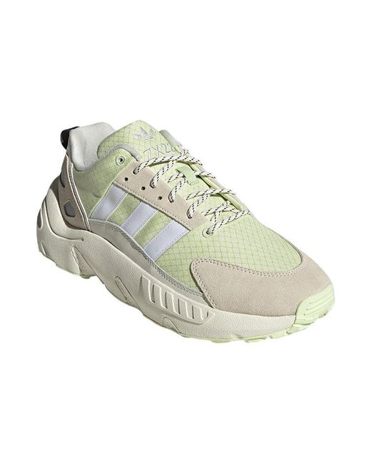 Adidas White Zx 22 Boost 'Sand Tint' for men