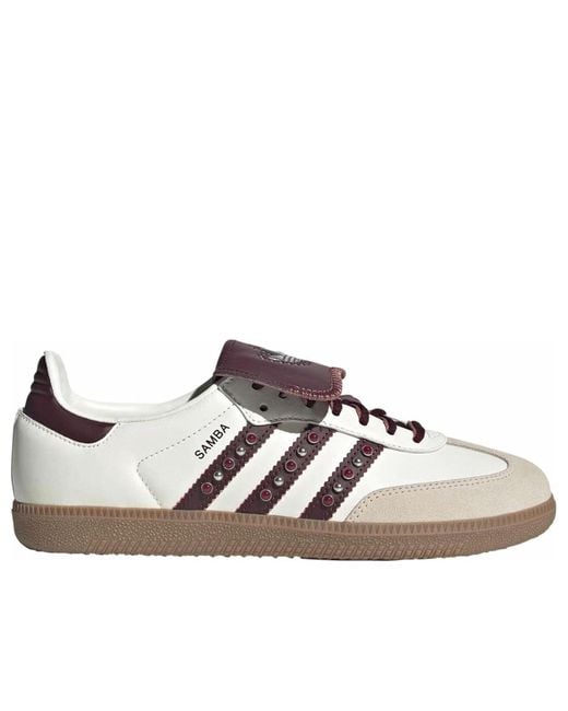Adidas White Samba Lt 'Hemp Off-
