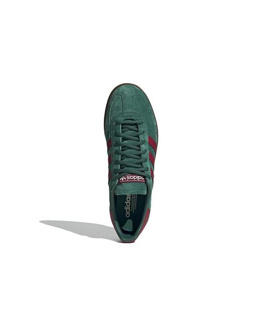 Adidas Green Handball Spezial 'Collegiate Burgundy' for men
