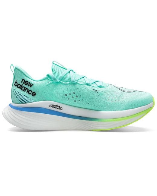 New Balance Blue Fuelcell Supercomp Elite V3 'Bright Mint' for men