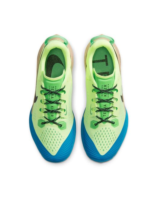 Nike Green Air Zoom Terra Kiger 6 'Barely Volt' for men