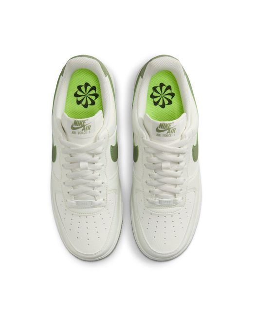 Nike White (Wmns) Air Force 1 '07 Next Nature 'Sail Oil'