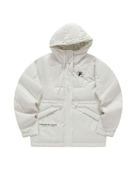 Fila Metallic (Wmns) Hooded Down Jacket