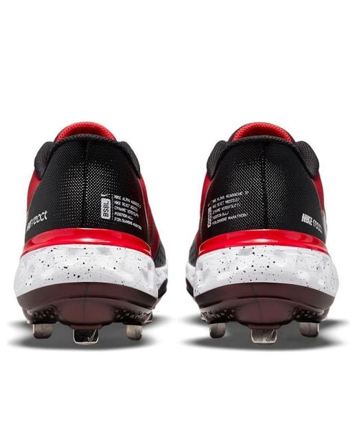 Nike Red Alpha Huarache Elite 3 Low 'University' for men