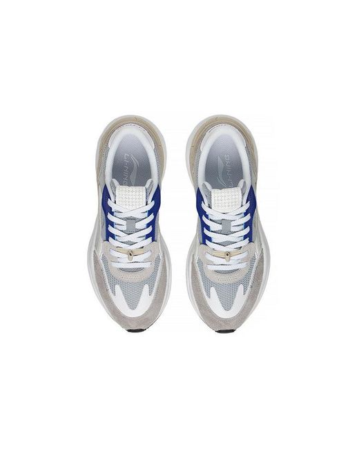 Li-ning Blue Counterflow Casual Shoes for men