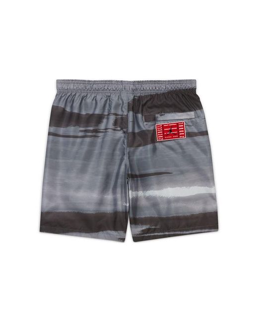 Nike Blue Legacy Casual Sports Breathable Printing Shorts for men