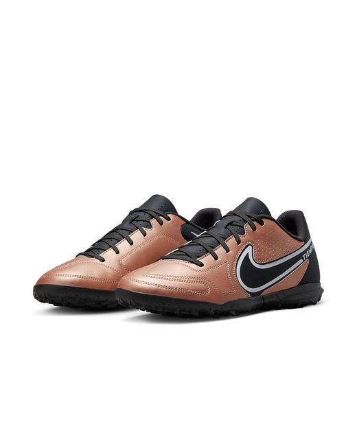 Nike Black Tiempo Legend 9 Club Tf 'Metallic Copper' for men