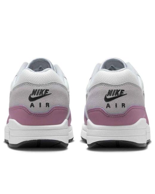 Nike White Air Max 1 Essential Wolf' for men
