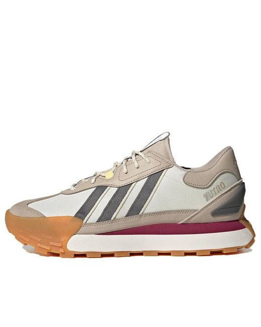 Adidas White Neo Futro Mixr Shoes for men