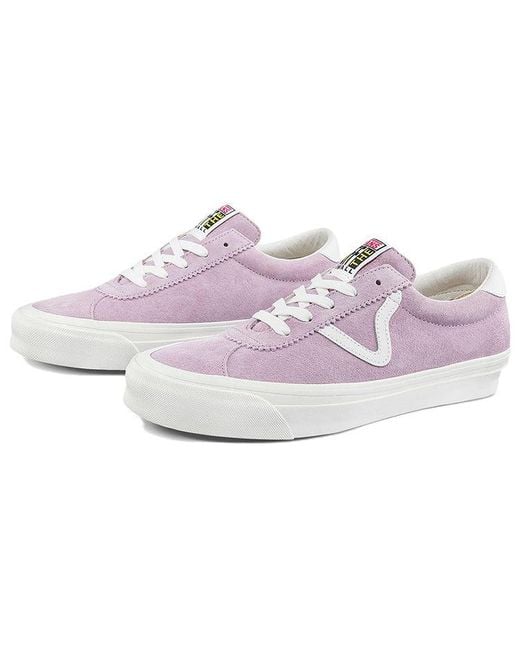 Vans Purple Vault Og Epoch Lx Classic Casual Skateboarding Shoes for men
