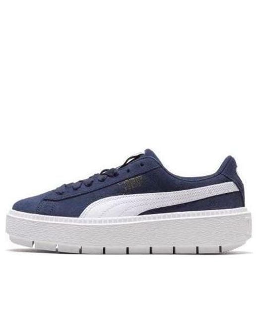 PUMA Blue (Wmns) Platform Trace 'Peacoat'