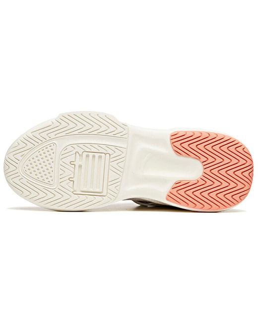 Anta White (Wmns) Life Series Sneakers Mid 'Oatmeal'
