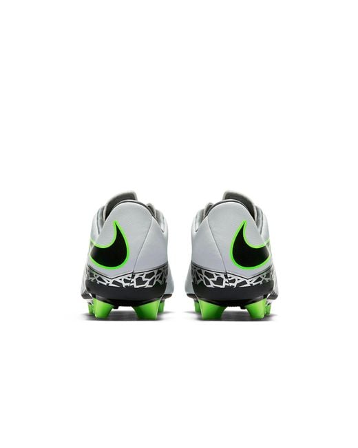 Nike Green Hypervenom Phelon Tf 'Metallic' for men