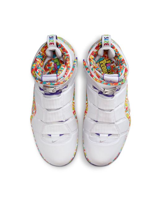 Nike White Lebron 4 'Fruity Pebbles' for men